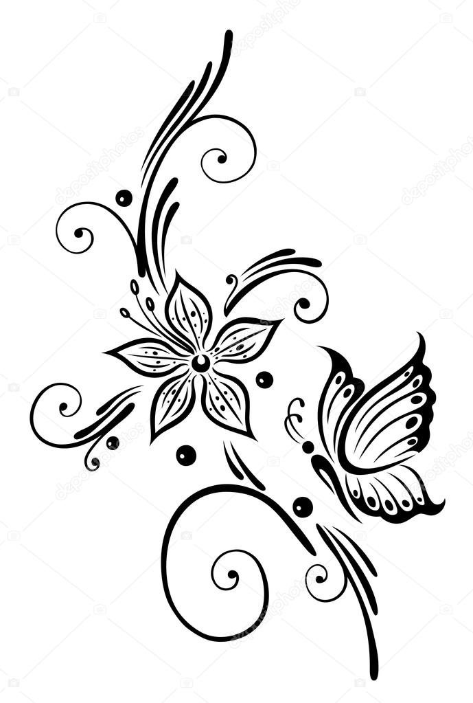 Znalezione obrazy dla zapytania czarne kwiaty