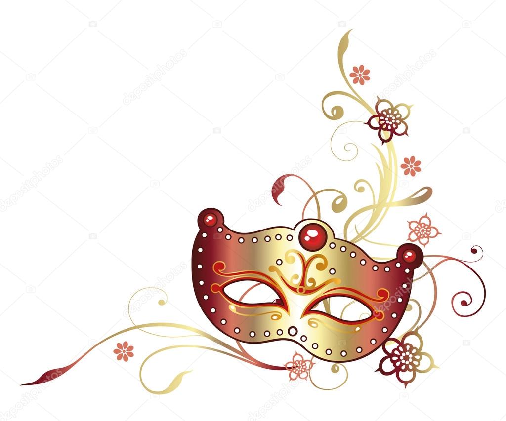 Download Carnival, mask, border — Stock Vector © christine_krahl ...