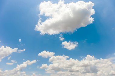 bulutlu mavi gökyüzü arkaplanı