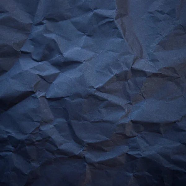 Текстурированный Смятый Черный Бумажный Фон — стоковое фото