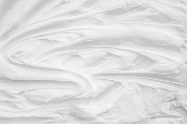 Белая Поверхность Кремового Лосьона Смягчает Фон — стоковое фото