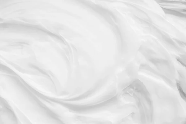 Biała Powierzchnia Kremu Zmiękcza Tło — Zdjęcie stockowe