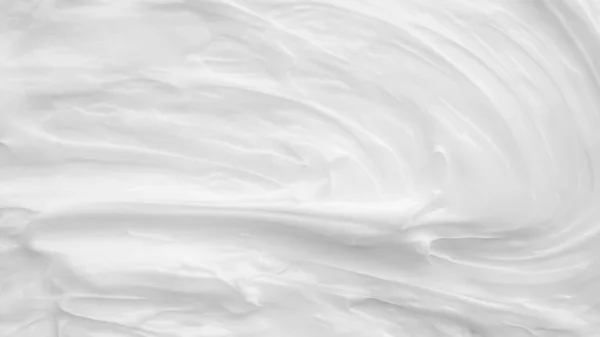 White Surface Cream Lotion Softens Background — Stock Photo, Image