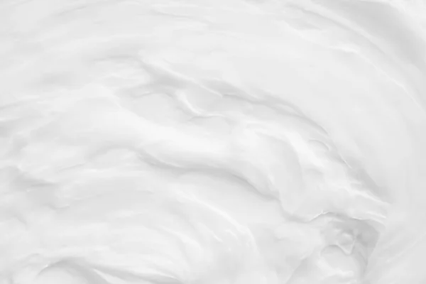 White Surface Cream Lotion Softens Background — Stock Photo, Image