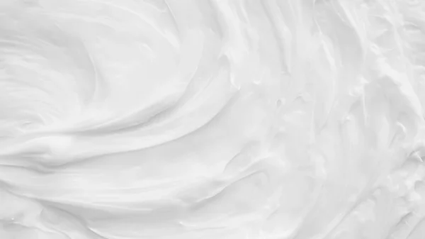Белая Поверхность Кремового Лосьона Смягчает Фон — стоковое фото