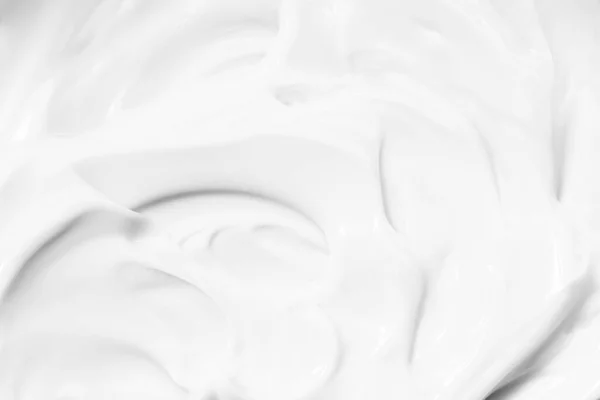 Bílé Mléko Krása Krémová Textura Hydratační Krém Smetanové Kosmetické Pozadí — Stock fotografie
