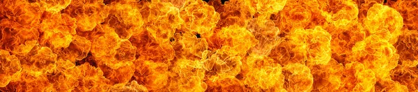 Flame Texture Abstract Banner Background — Stock Photo, Image