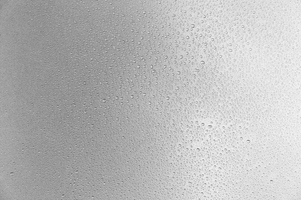 Water Droplets Gray Background Covered Water Droplets Bubbles Water — Stock Photo, Image