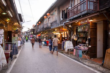 Chiang Khan Walking Street, Loei Province, June 5, 2022.