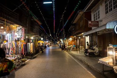 Chiang Khan Walking Street, Loei Province, June 5, 2022.