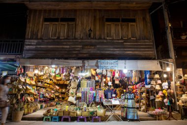 Chiang Khan Walking Street, Loei Province, June 5, 2022.