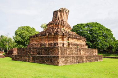 June 6, 2022, Sukhothai National Historical Park, the old city of Thailand 800 years ago, Sukhothai Province, Thailand.