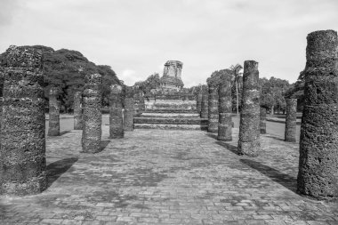June 6, 2022, Sukhothai National Historical Park, the old city of Thailand 800 years ago, Sukhothai Province, Thailand.