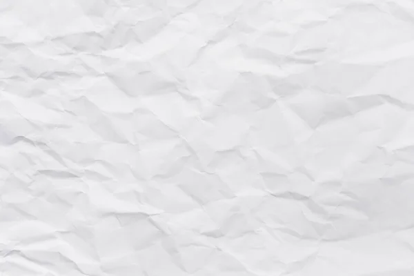 White paper with crumpled texture background.