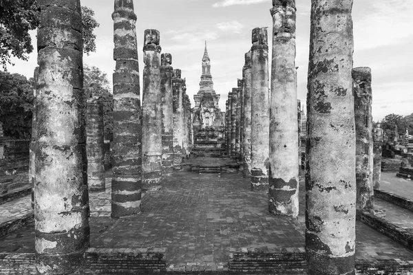 Национальный Исторический Парк Сукхотай Старый Город Таиланда 800 Лет Назад — стоковое фото