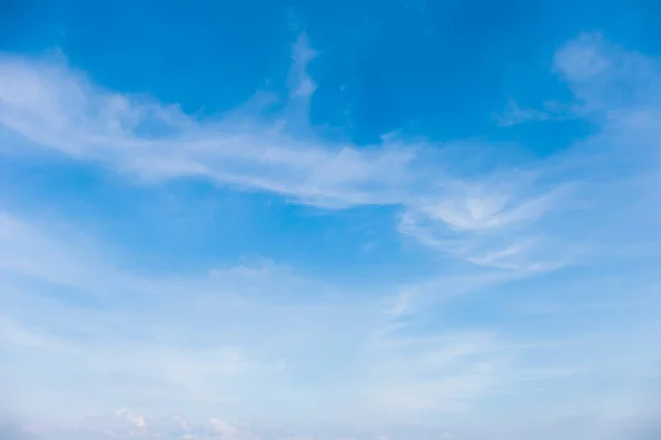 Blue Sky Background Clear Sky Clouds — Stok Foto