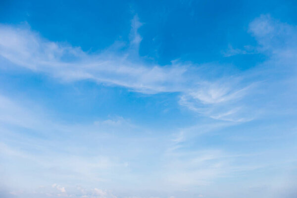 Blue sky background clear sky clouds.