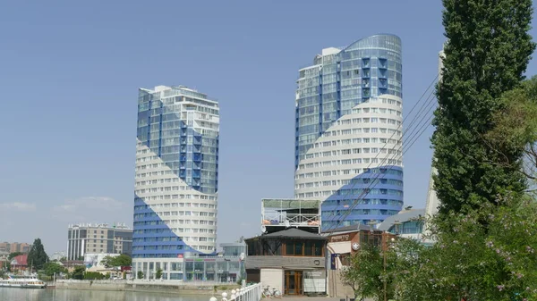 Krasnodar Russia 2021 Housing Complex Admiral City Krasnodar — Stock Photo, Image