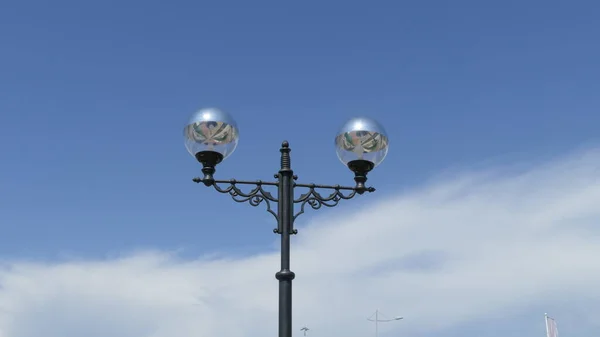 Pouliční Lampa Osvětlení Parku — Stock fotografie