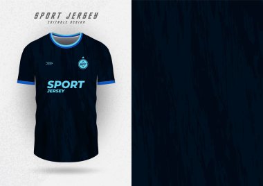 Spor formaları, formalar, koşu formaları, lacivert desenler için arka plan modeli..