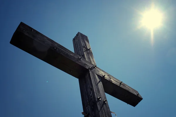 Wooden Cross — Stock Photo, Image