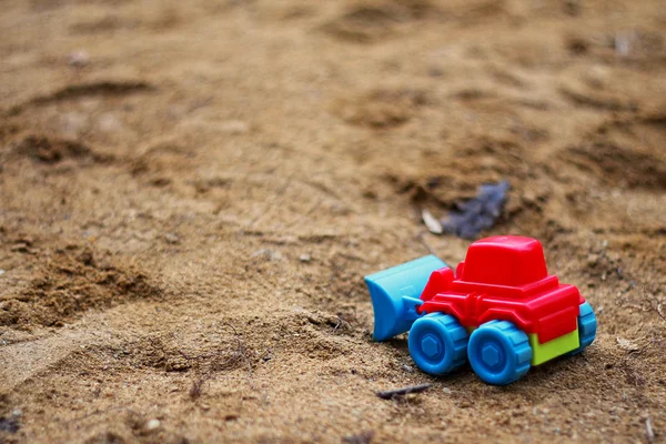 Toy excavator — Stock Photo, Image