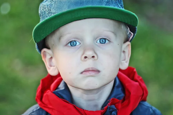 Der Junge ist schwer verletzt — Stockfoto