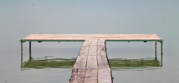 İskele üzerinde — Stok fotoğraf