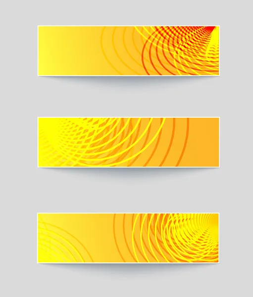 üç iş banner arka vektör