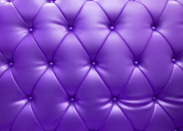 Purple upholstery leather as texture and pattern — Stock Photo, Image