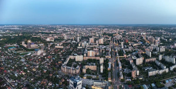 Nauky Bulvarı Ndaki Kharkiv Şehir Merkezi Havacılık Manzarası Pavlove Pole — Stok fotoğraf