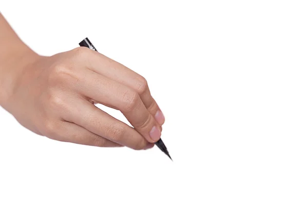 Hand en pen — Stockfoto