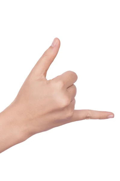 Finger Spelling Letter Y — Stock Photo, Image