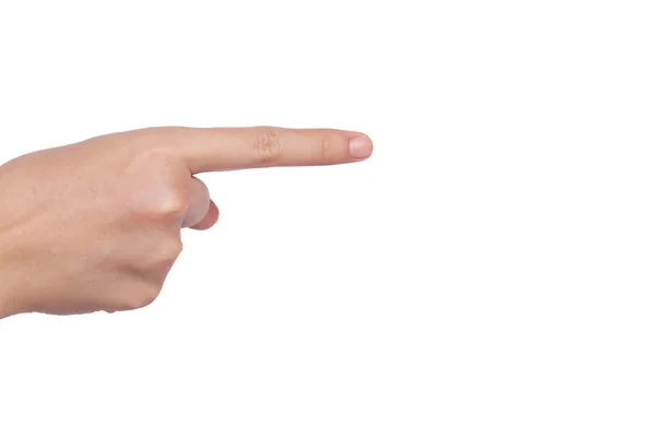 Zeigefinger — Stockfoto