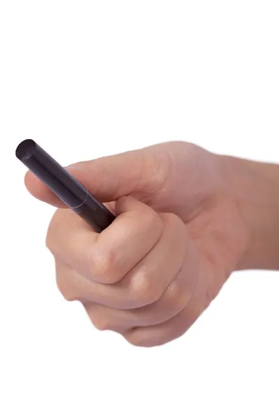 Hand and pen — Stock Photo, Image