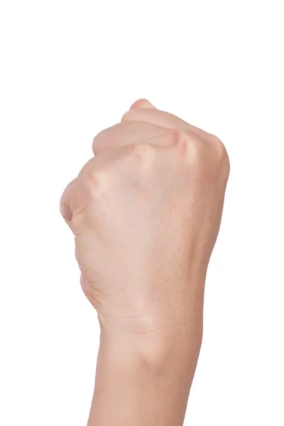 Hand in a fist — Stock Photo, Image