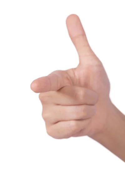 Zeigefinger — Stockfoto