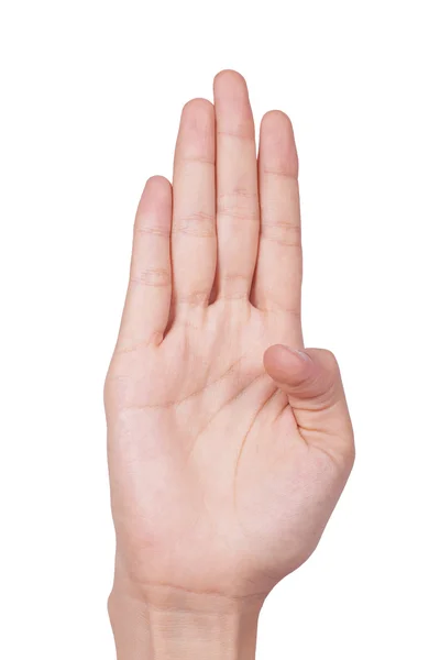 Menselijke hand — Stockfoto