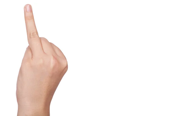 Letter J in sign language — Stock Photo, Image