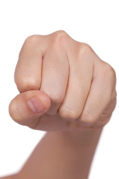 Hand in a fist — Stock Photo, Image