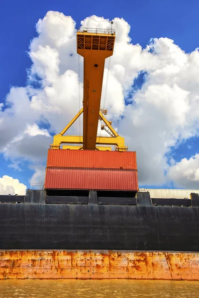 Puerto de envío — Foto de Stock