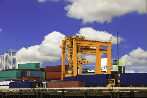 Shipping port — Stock Photo, Image