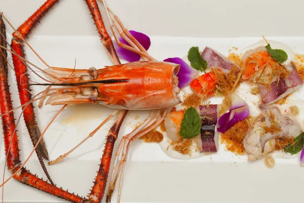 Seafood salad — Stock Photo, Image