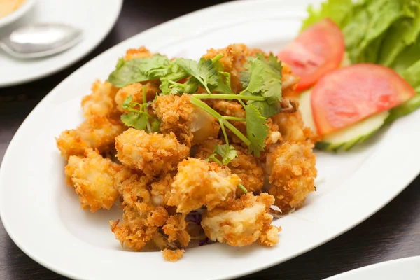 Fried squid ring. — Stock Photo, Image