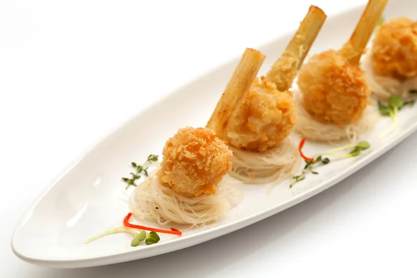 Fried prawn balls — Stock Photo, Image