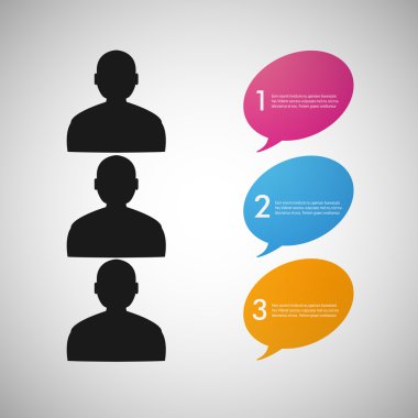 vektör konuşma iletişim eps10