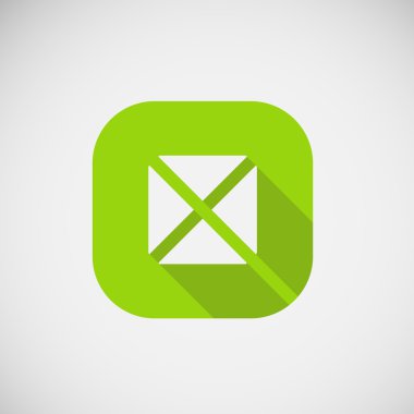 Modern trendy kare simgesi. vektör eps10