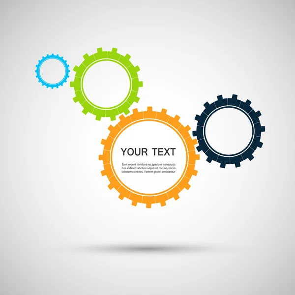 Engranajes vectoriales — Vector de stock