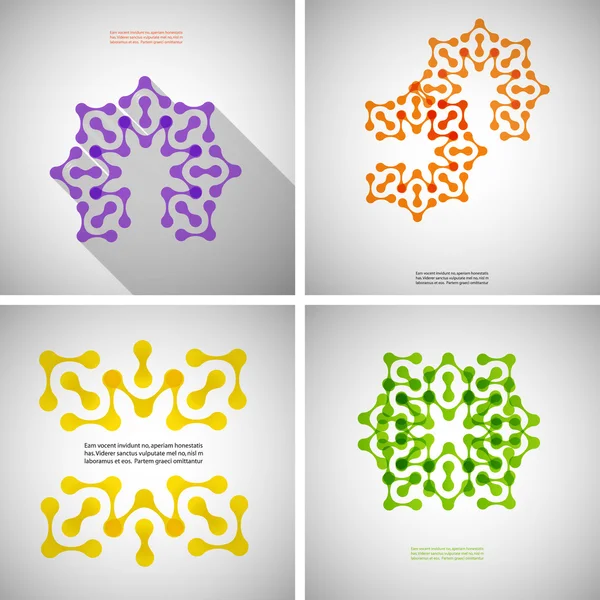 renkli teknoloji desenleri