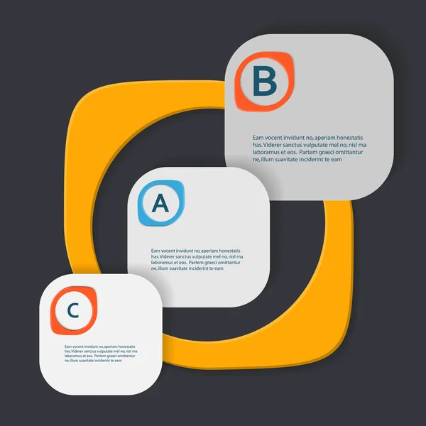 Vector simple con figuras tridimensionales eps — Archivo Imágenes Vectoriales